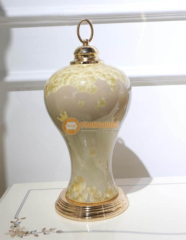 Bộ bình trang trí bằng gốm cao cấp YS-T-318-1